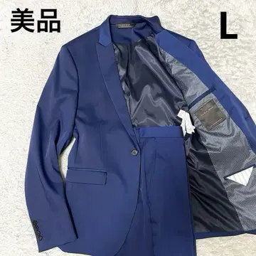 새상품급! 자라 자라 셋업 수트 블루 L 사이즈