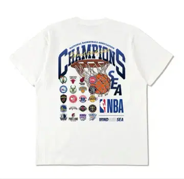 WIND AND SEA NBA CHAMPION TEE S 사이즈