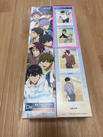 Free! 나나세 하야오, 타치바나 마코토 포스터 제일복권 다이토