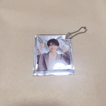 모쿠다이 카즈토 아크릴 키링 화이트 백일몽으로의 초대 아크링 키링