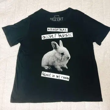 DEZERT 티셔츠 티셔츠 데저트 토끼