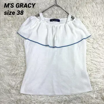 M'S GRACY 엠즈 그레이시 티셔츠 프릴 슬리브리스 38