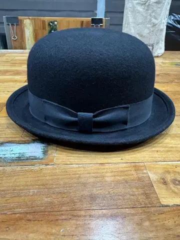뉴욕 햇 클래식 햇 블랙 울 펠트
