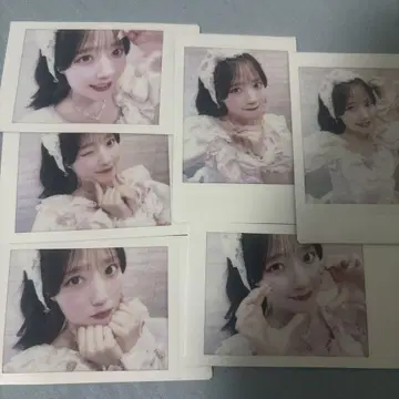 cutie street 카와모토 에루 생일 프린트 폴라로이드 컴프