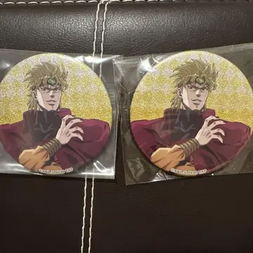 죠죠 DIO 글리터 캔뱃지 죠죠 월드 Q