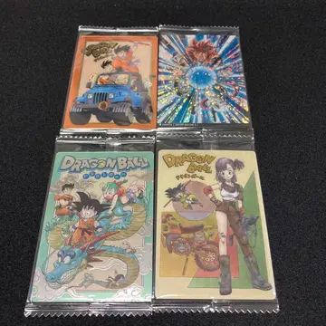 드래곤볼 이타자가 SEC 카드 4장 세트