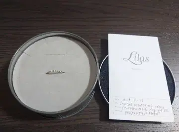 Lilas 블랙 다이아 하프 이터니티 핑키링 K10 3호