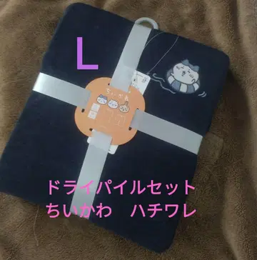L 사이즈 미사용 새상품 치이카와 캐릭터 파자마 세트 하치와레 셋업