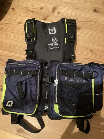 Bluestorm Elephanta 구명 조끼 네이비/라임