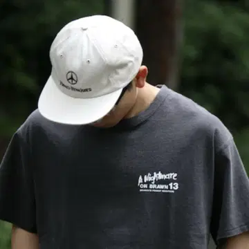 BRAWN 롱 T 그레이