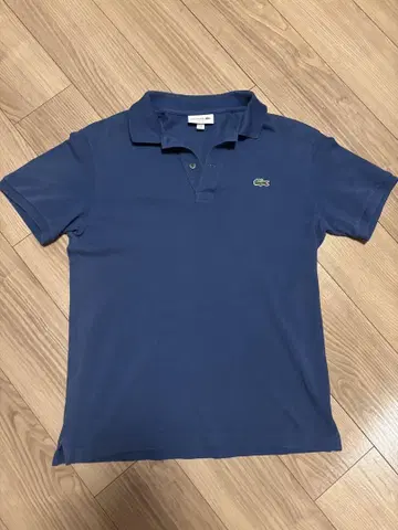 라코스테 슬림 핏 피케 셔츠