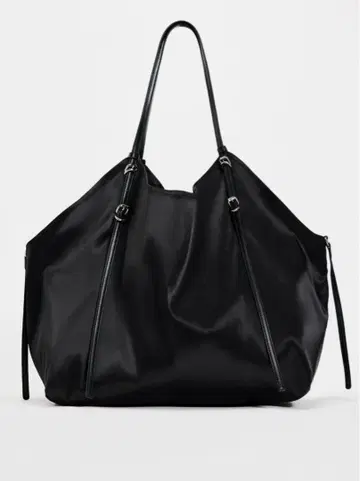 새틴 이펙트 토트백 자라 ZARA