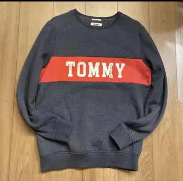 TOMMY JEANS 네이비 맨투맨 M