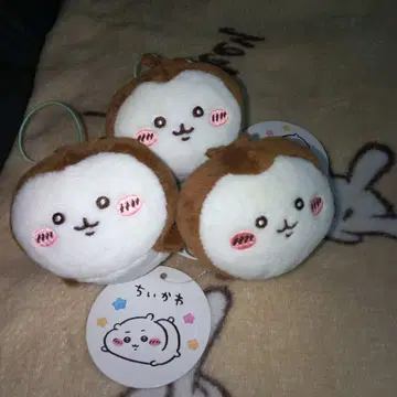 치이카와 네소베리 마스코트 봉제 인형 장수풍뎅이 3종