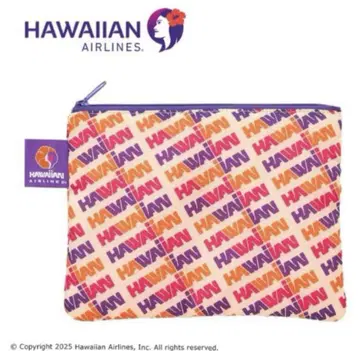 HAWAIIAN AIRLINES 하와이안 항공 플랫 파우치