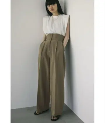 STYLE MIXER 하이 웨스트 팬츠