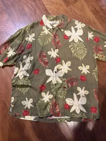 Tommy Bahama 알로하 셔츠 XL