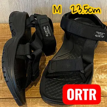 ORTR 오리엔탈 트래픽 통굽 샌들 블랙 M 23.5cm