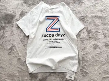 zucca 주카 미사용 새상품 코튼 탑 로고 티셔츠