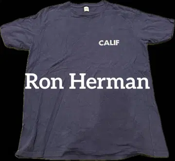 론 헤르만 CALIF 프린트 네이비 티셔츠 RON Herman