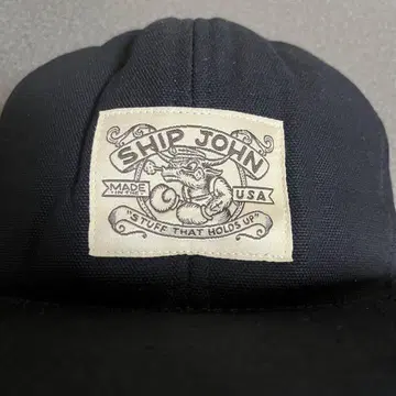 거의 미사용 SHIP JOHN 선박 존 트래커 햇