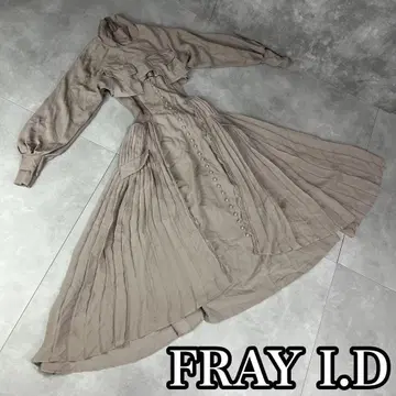 고품질 FRAY I.D 원피스 긴팔 하이넥 사이즈 1