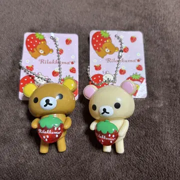 리락쿠마 스트랩 2개 세트