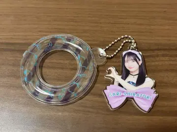 시라토리 사레 AKB48 익명 배송 낚시찌 키링, 악수회 회장에서 한정판