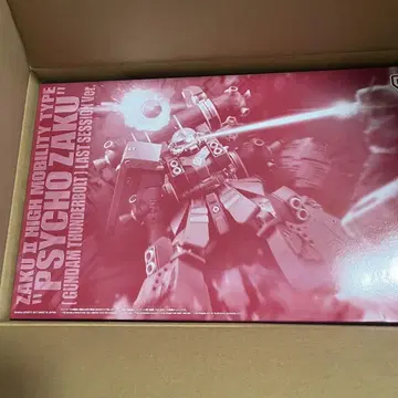 MG 1/100 기동동형 자크 '사이코 자쿠' (건담 썬더볼트판)
