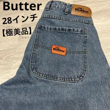 주말 세일 컨디션 최상 BUTTER GOODS BAGGIEST 데님 28