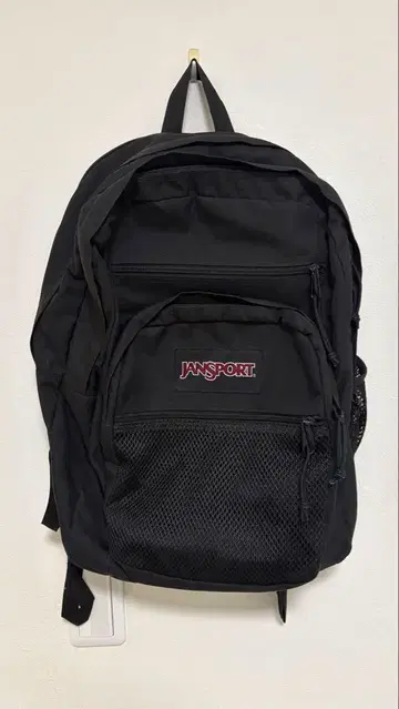 JANSPORT 블랙 백팩
