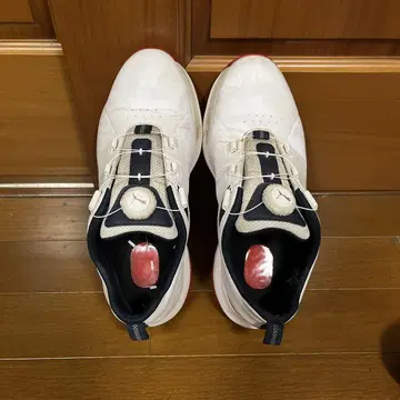Puma 골프화 화이트/레드