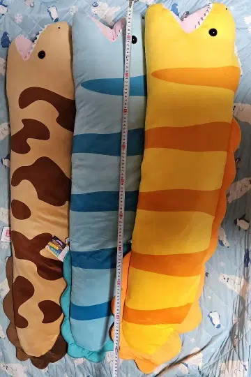 [낱개 판매 불가] 뱀장어 초대형 3종 세트 봉제 인형