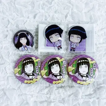 NARUTO 나루토 히나타 컬렉션 캔뱃지 쓰기아키 아크릴 스탠드