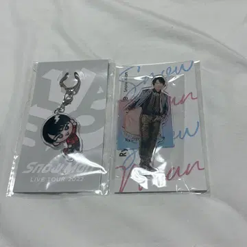 SnowMan 스노라보 아크릴 키링 아크릴 스탠드 미야타테 료타 스노칠