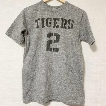 웨어하우스 TIGERS 2 스텐실 티셔츠 M 사이즈 그레이