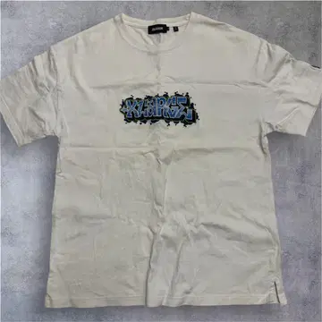 XLARGE 그래픽 프린트 티셔츠 L 사이즈 화이트