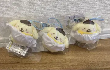 테루테루 마스코트 봉제 인형 폼폼푸딩 3개