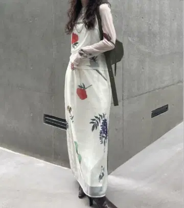 아메리 빈티지 아만다 시어 세트 드레스