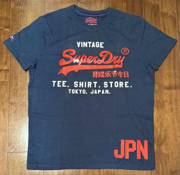 Superdry 네이비 티셔츠 XL