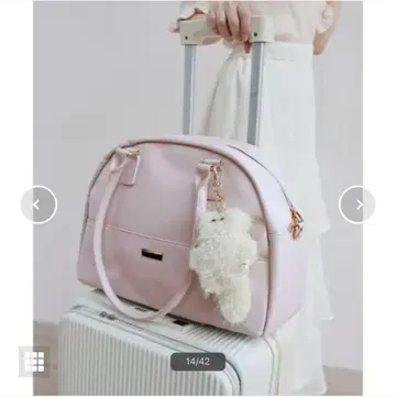 마제스틱 레곤 캐리온 보스턴 백 핑크