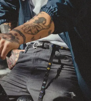 TATTOO STUDIO YAMADA CALEE 벨트 내로우 벨트