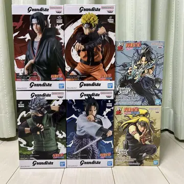NARUTO 그란디스타 나루토 사스케 이타치 카카시 사스케 데이다라
