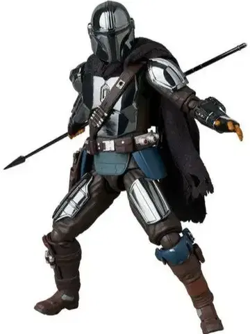 MAFEX 만다로리안 크롬 도금 Ver. No.256 미개봉 새상품