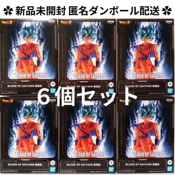 드래곤볼 슈퍼 BLOOD OF SAIYANS 손오공 피규어 6개