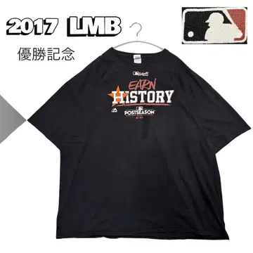 2017 MLB 포스트 시즌 우승 기념 티셔츠 반팔 메이저 리그 야구