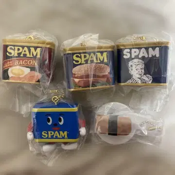 SPAM 미니어처 참 5종 세트 컴플리트
