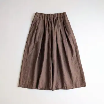 JOURNAL STANDARD LUXE 린넨 캔버스 큐롯 팬츠
