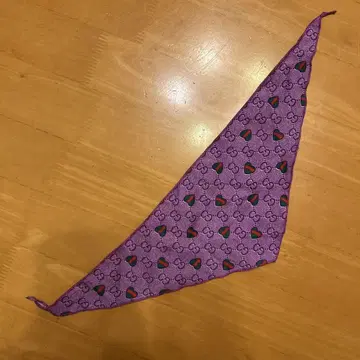 개, 고양이, 스카프, 보라색, 하이바라풍