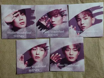 SHINee 'Winter Wonderland' FC판 5장 세트